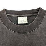 ヴェトモン VETEMENTS ロゴ刺繍半袖Tシャツ ブラック コットン メンズ 半袖Ｔシャツ