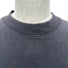 ヴェトモン VETEMENTS ロゴ刺繍半袖Tシャツ ブラック コットン メンズ 半袖Ｔシャツ