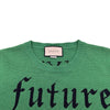 グッチ GUCCI Future UFO ニットセーター 474695 グリーン ウール メンズ セーター