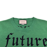 グッチ GUCCI Future UFO ニットセーター 474695 グリーン ウール メンズ セーター