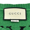 グッチ GUCCI Future UFO ニットセーター 474695 グリーン ウール メンズ セーター