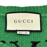グッチ GUCCI Future UFO ニットセーター 474695 グリーン ウール メンズ セーター