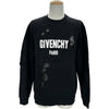 ジバンシィ GIVENCHY ロゴデストロイ スウェットシャツ 17F7334653 ブラック コットン メンズ スウェット