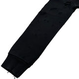 ジバンシィ GIVENCHY ロゴデストロイ スウェットシャツ 17F7334653 ブラック コットン メンズ スウェット