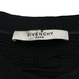 ジバンシィ GIVENCHY ロゴデストロイ スウェットシャツ 17F7334653 ブラック コットン メンズ スウェット