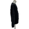 ジバンシィ GIVENCHY ロゴデストロイ スウェットシャツ 17F7334653 ブラック コットン メンズ スウェット