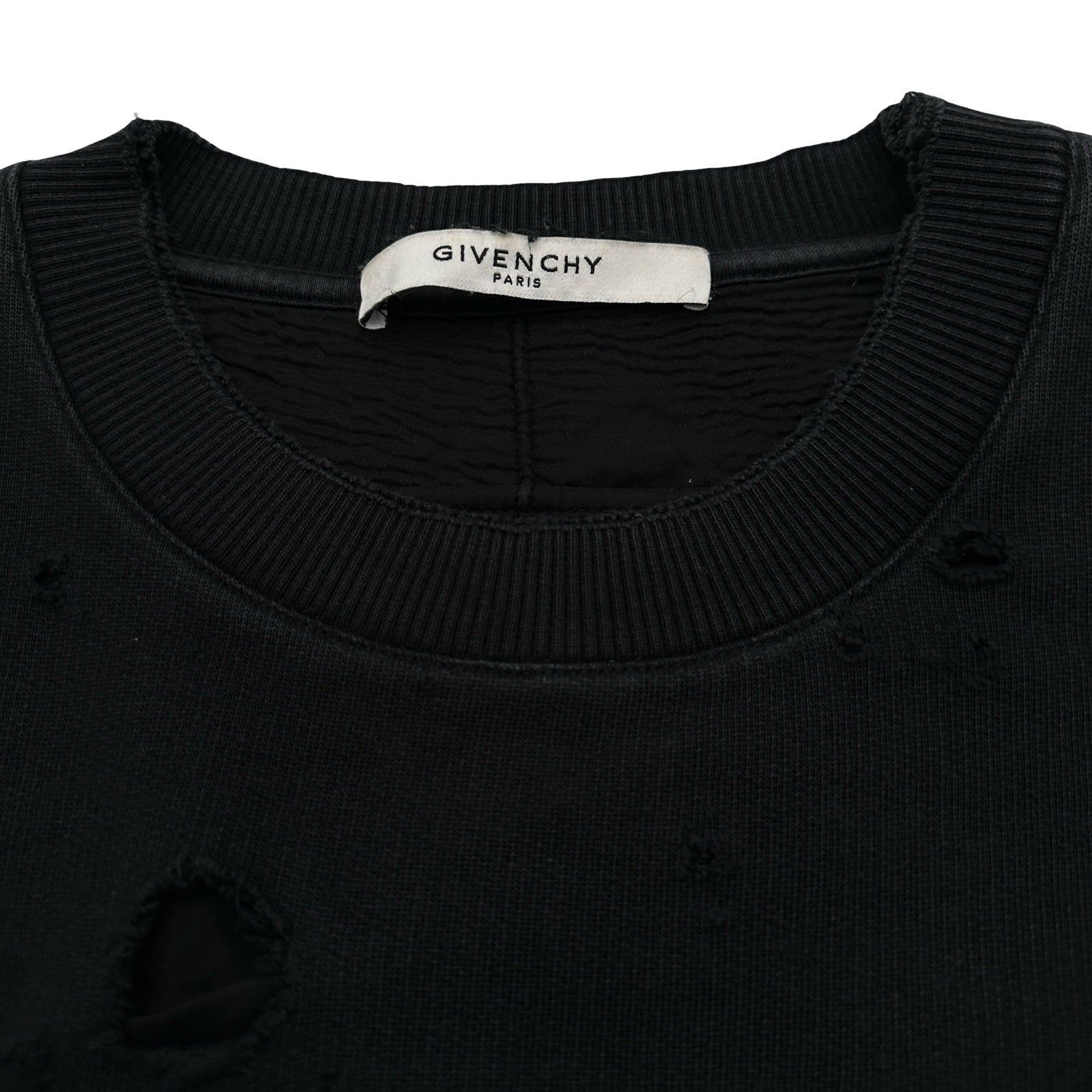 ジバンシィ GIVENCHY ロゴデストロイ スウェットシャツ 17F7334653
