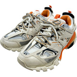 バレンシアガ BALENCIAGA TRACK ローカットスニーカー 542023 ホワイト レザー メンズ スニーカー