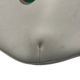 グッチ GUCCI ハーフムーンホーボーショルダーバッグ 523588 アイボリー カーフ レディース ショルダーバッグ