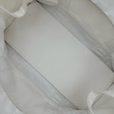 エルメス HERMES アダダマザーズバッグ ホワイト/ネイビー/グレー キャンバス レディース トートバッグ