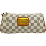ルイ・ヴィトン LOUIS VUITTON エヴァ N55214 ホワイト ダミエ・アズール レディース ショルダーバッグ