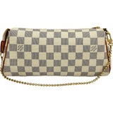ルイ・ヴィトン LOUIS VUITTON エヴァ N55214 ホワイト ダミエ・アズール レディース ショルダーバッグ