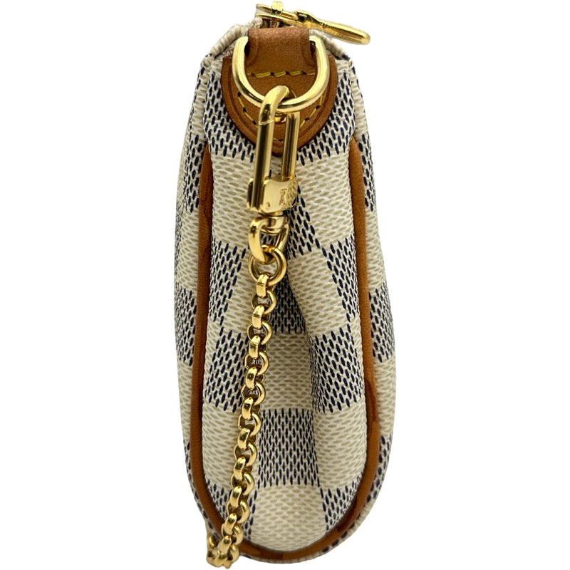 ルイ・ヴィトン LOUIS VUITTON エヴァ N55214 ホワイト ダミエ
