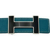 エルメス HERMES コンスタンスHベルト リバーシブル75 ▢O刻印 ブルージーン/ブラック トゴ/ボックスカーフ レディース ベルト