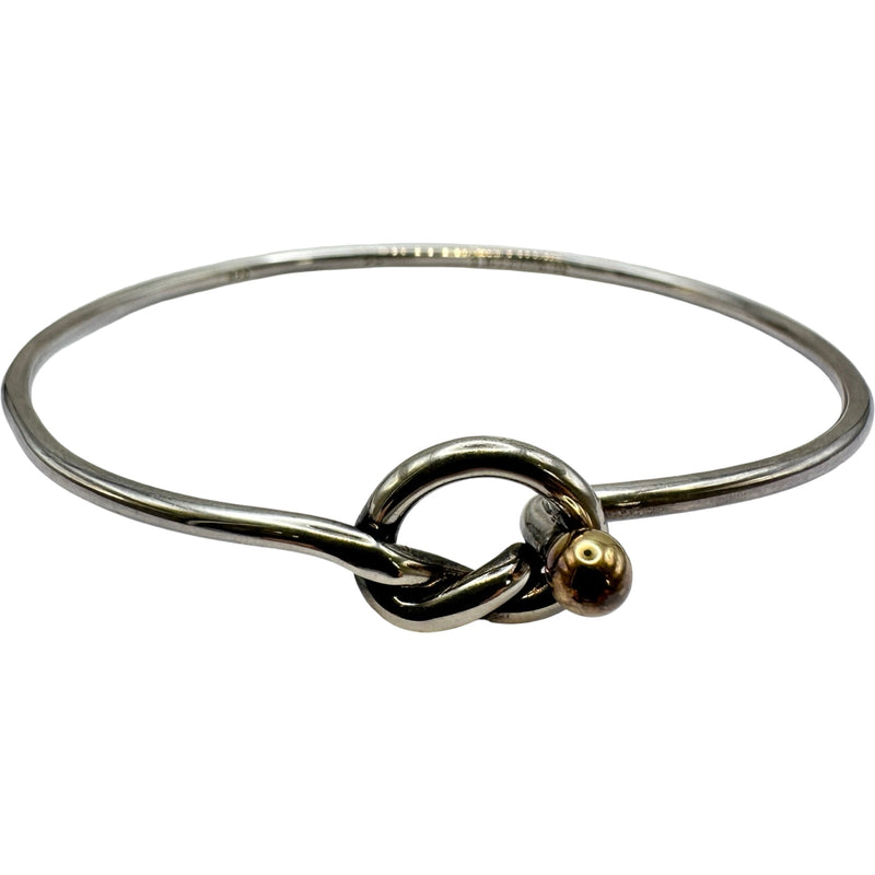 ラブノット バングル　 リング 3点　値下げ可 ティファニー TIFFANY＆CO ラブノットバングル シルバー 925/Au750