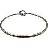 ティファニー TIFFANY＆CO ラブノットバングル シルバー 925/Au750 ジュエリー
