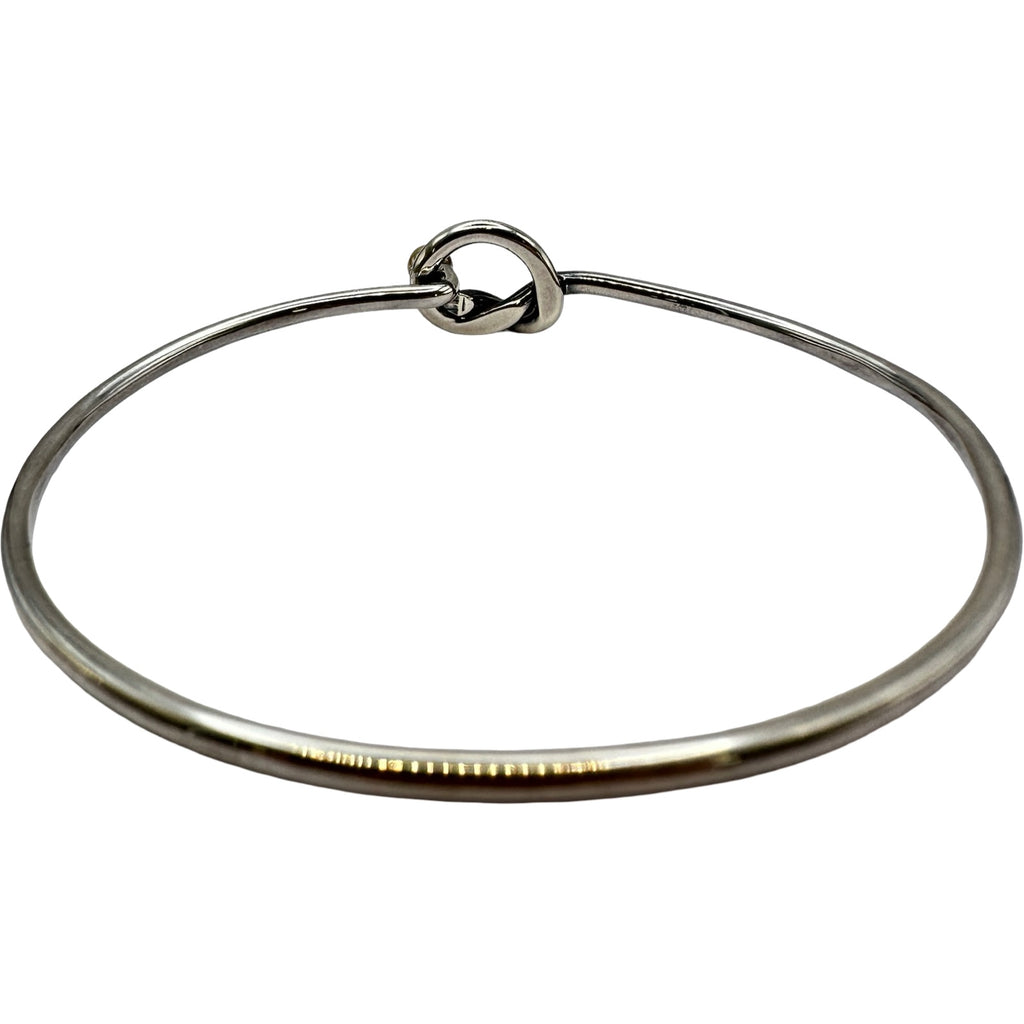 ティファニー TIFFANY＆CO ラブノットバングル シルバー 925/Au750