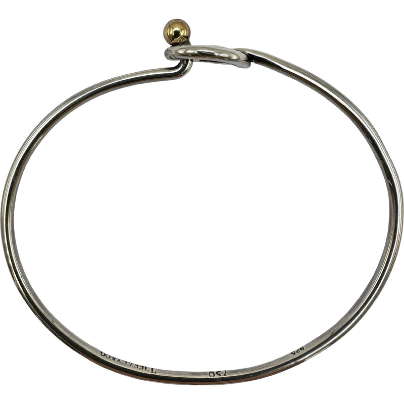 ティファニー TIFFANY＆CO ラブノットバングル シルバー 925/Au750
