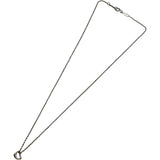 ティファニー TIFFANY＆CO オープンハートネックレスミニ シルバー Ag925 ジュエリー