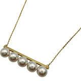タサキ TASAKI バランスシグネチャー ネックレス ゴールド 750 ジュエリー
