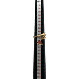ブルガリ BVLGARI ディーヴァドリームリング ピンクゴールド Au750 カーネリアン ダイヤモンド ジュエリー
