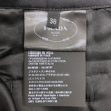 プラダ PRADA ロゴワッペンナイロンパンツ DNA884 ブラック ナイロン レディース パンツ