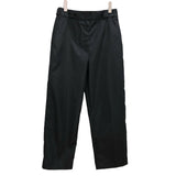 プラダ PRADA ロゴワッペンナイロンパンツ DNA884 ブラック ナイロン レディース パンツ