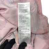 バレンシアガ BALENCIAGA BBボタン花柄ブラウス 675417 ピンク ポリエステル レディース ブラウス