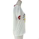 クリスチャン・ディオール Christian Dior D-Jungle ロゴプリント半袖Tシャツ 243T12A4460 ホワイト コットン レディース 半袖Ｔシャツ