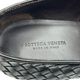 ボッテガ・ヴェネタ BOTTEGA VENETA イントレチャートレザーシューズ ブラック レザー メンズ その他靴