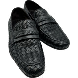 ボッテガ・ヴェネタ BOTTEGA VENETA イントレチャートレザーシューズ ブラック レザー メンズ その他靴