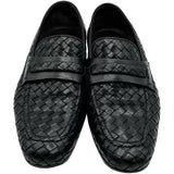 ボッテガ・ヴェネタ BOTTEGA VENETA イントレチャートレザーシューズ ブラック レザー メンズ その他靴