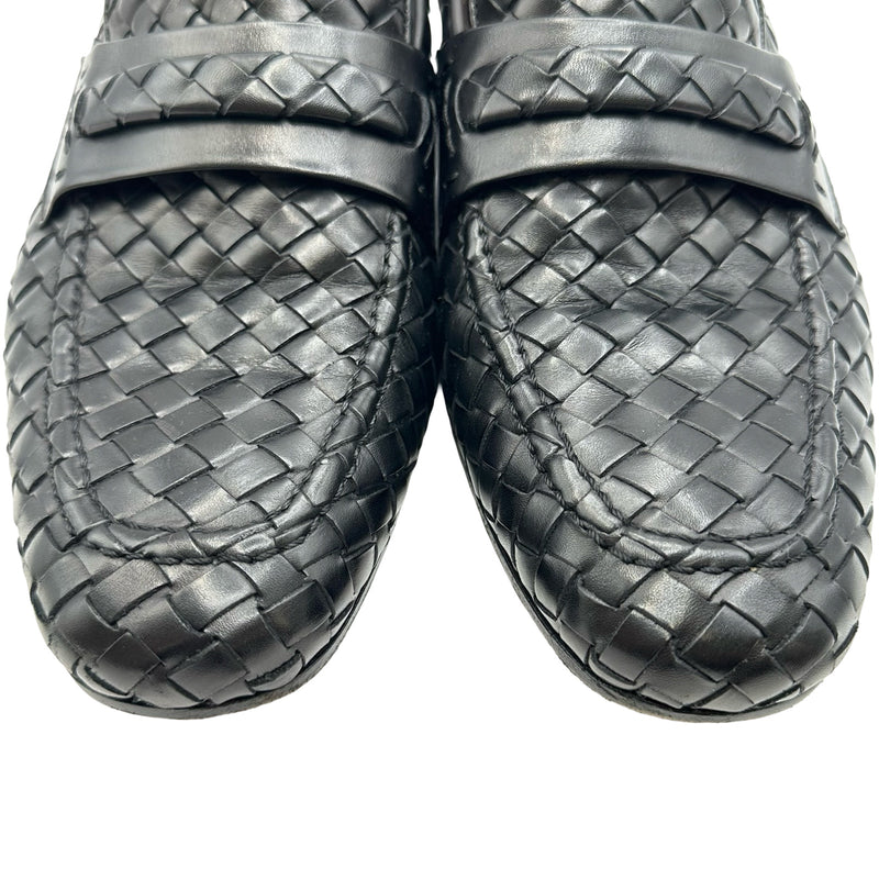 ボッテガ・ヴェネタ BOTTEGA VENETA イントレチャートレザーシューズ