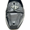 プラダ PRADA トライアングルロゴ パテントローファー 1D193N ブラック パテント レディース ローファー