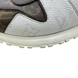 ルイ・ヴィトン LOUIS VUITTON ランアウェイラインモノグラムローカットスニーカー BM0169 ブラウン レザー メンズ スニーカー