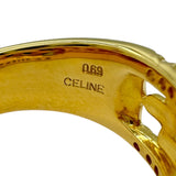 セリーヌ CELINE デザインダイヤリング 750 ジュエリー