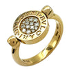 ブルガリ BVLGARI ブルガリブルガリフリップリング 750PG ジュエリー