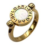 ブルガリ BVLGARI ブルガリブルガリフリップリング 750PG ジュエリー