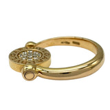 ブルガリ BVLGARI ブルガリブルガリフリップリング 750PG ジュエリー