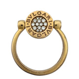 ブルガリ BVLGARI ブルガリブルガリフリップリング 750PG ジュエリー