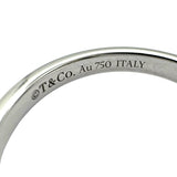 ティファニー TIFFANY＆CO ハードウェアボールリング 750WG ジュエリー