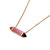カルティエ Cartier レ ベルランゴ ドゥ カルティエ レッド×ピンク×ピンクゴールド 750PG/ピンクカルセドニー/ガーネット ジュエリー