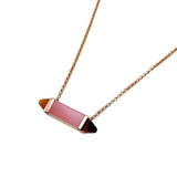 カルティエ Cartier レ ベルランゴ ドゥ カルティエ レッド×ピンク×ピンクゴールド 750PG/ピンクカルセドニー/ガーネット ジュエリー