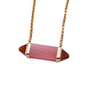 カルティエ Cartier レ ベルランゴ ドゥ カルティエ レッド×ピンク×ピンクゴールド 750PG/ピンクカルセドニー/ガーネット ジュエリー