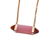 カルティエ Cartier レ ベルランゴ ドゥ カルティエ レッド×ピンク×ピンクゴールド 750PG/ピンクカルセドニー/ガーネット ジュエリー