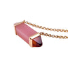 カルティエ Cartier レ ベルランゴ ドゥ カルティエ レッド×ピンク×ピンクゴールド 750PG/ピンクカルセドニー/ガーネット ジュエリー