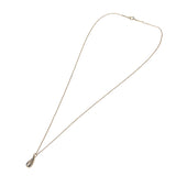 ティファニー TIFFANY＆CO ティアドロップネックレス イエローゴールド 750 ジュエリー