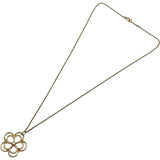 ティファニー TIFFANY＆CO オープンフラワーネックレス ピンクゴールド 750 ダイヤモンド ジュエリー