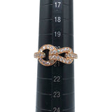 カルティエ Cartier アグラフダイヤモンドリング ピンクゴールド 750 ジュエリー