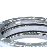ブルガリ BVLGARI ビーゼロワンリング 2バンド ホワイトゴールド 750WG ジュエリー